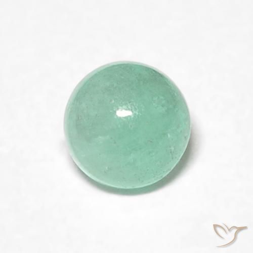 0.29ct Natural Verde claro Esmeralda, Redondo, Translúcido