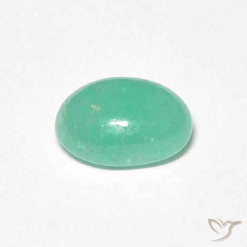 Esmeralda Azul verde Natural 0.98ct, oval, Translúcido