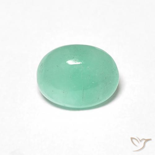 0.85ct Natural verde pistache Esmeralda, oval, Translúcido