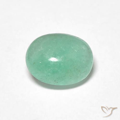 0.80ct Natural verde pistache Esmeralda, oval, Translúcido