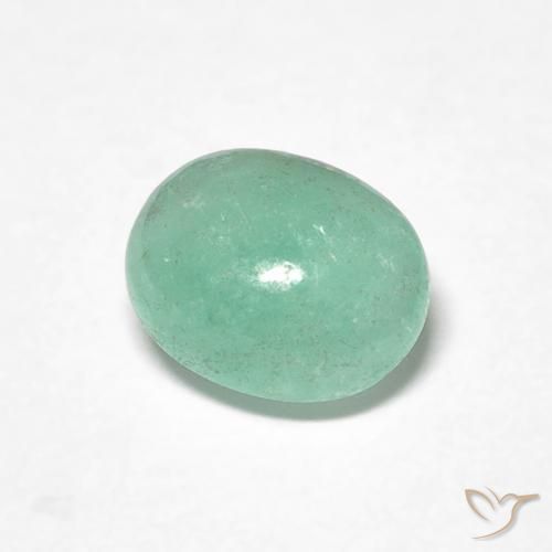 Esmeralda verde pistache Natural 0.80ct, oval, Translúcido
