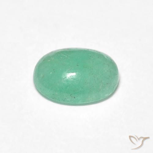 Esmeralda verde pistache Natural 0.80ct, oval, Translúcido