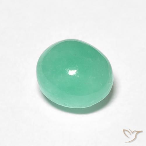 Esmeralda verde pistache Natural 1.27ct, oval, Translúcido
