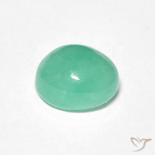 Esmeralda verde pistache Natural 1.27ct, oval, Translúcido