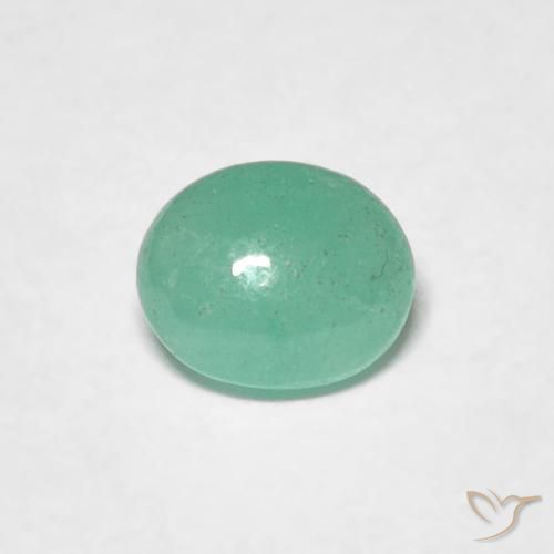 0.56ct Natural Verde Menta Intenso Esmeralda, oval, Translúcido