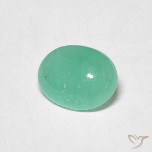 Esmeralda Verde médio Natural 0.55ct, oval, Translúcido