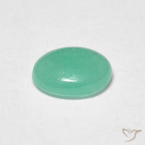 Esmeralda Verde médio Natural 0.55ct, oval, Translúcido