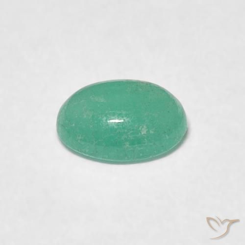 Esmeralda Verde médio Natural 0.50ct, oval, Translúcido