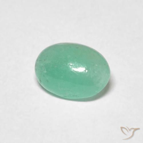 Esmeralda Verde médio Natural 0.49ct, oval, Translúcido