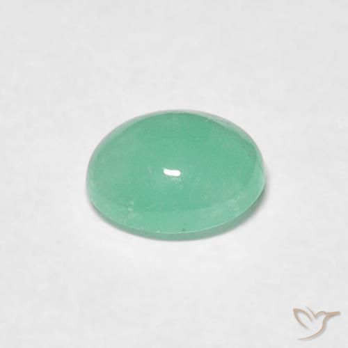Esmeralda Verde médio Natural 0.54ct, oval, Translúcido