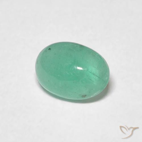 Esmeralda Verde médio Natural 0.55ct, oval, Translúcido