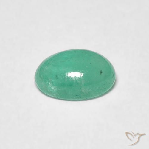Esmeralda Verde médio Natural 0.55ct, oval, Translúcido