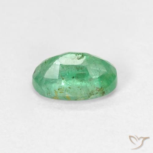 Esmeralda Azul verde Natural 0.55ct, oval, SI