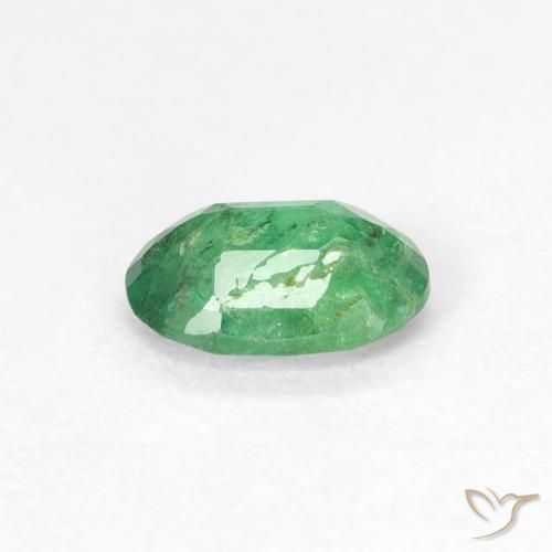 Esmeralda Verde médio Natural 0.46ct, oval, SI