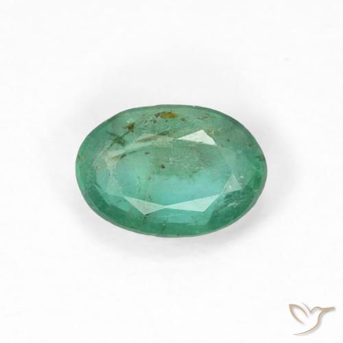0.50ct Natural Verde Frio Esmeralda, oval, SI