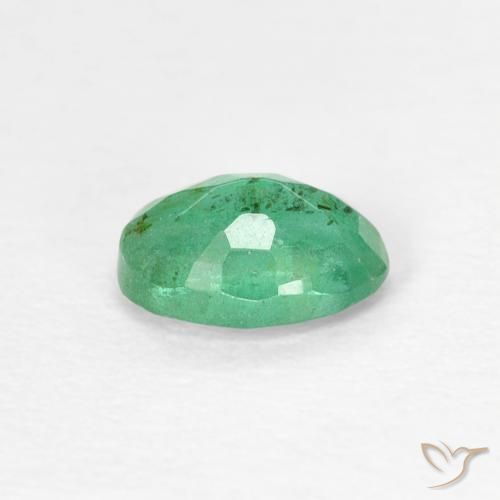 Esmeralda Azul verde Natural 0.53ct, oval, SI