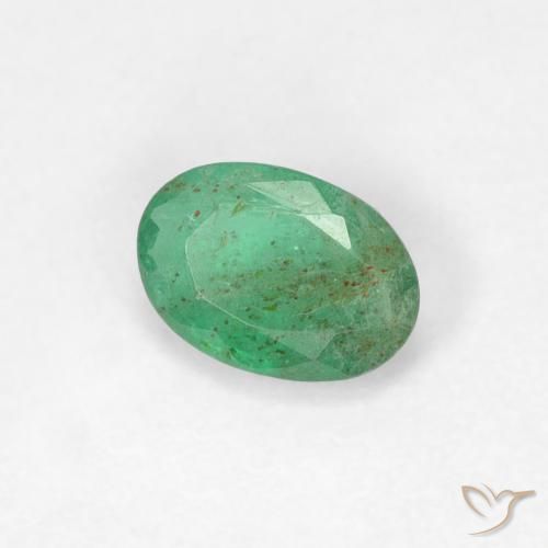 Esmeralda Luz verde Natural 0.41ct, oval, SI