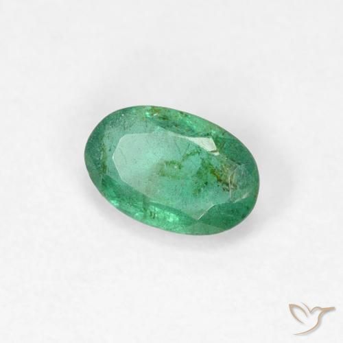 Esmeralda Verde Frio Natural 0.38ct, oval, VS-SI