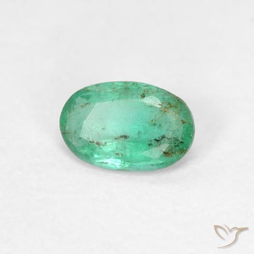 Esmeralda Verde médio Natural 0.38ct, oval, SI