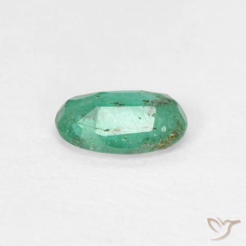 Esmeralda Verde médio Natural 0.38ct, oval, SI