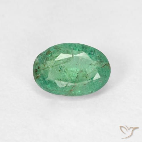 0.51ct Natural Verde Frio Esmeralda, oval, SI