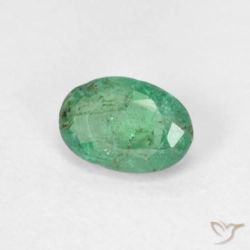 Esmeralda Verde Frio Natural 0.51ct, oval, SI