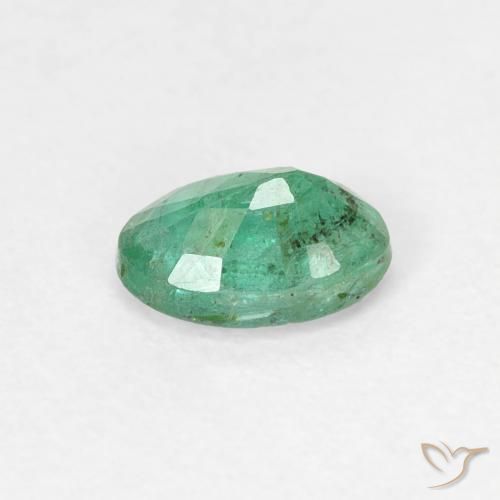 Esmeralda Verde médio Natural 0.47ct, oval, SI