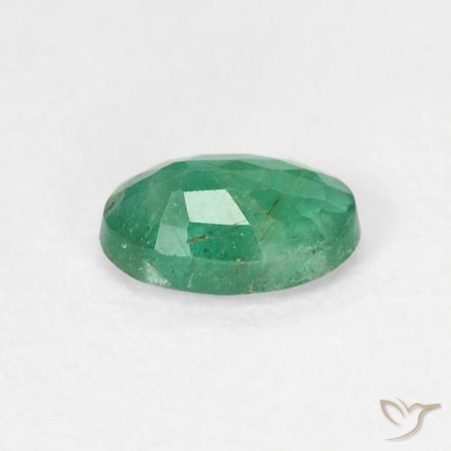 Esmeralda verde pistache Natural 0.48ct, oval, SI