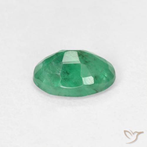 Esmeralda Luz verde Natural 0.49ct, oval, SI