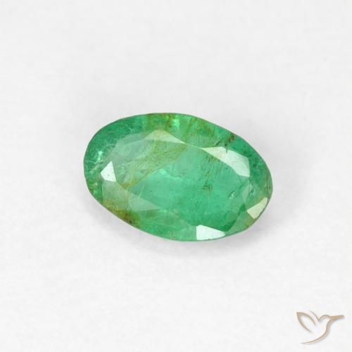 Esmeralda Verde claro Natural 0.29ct, oval, SI