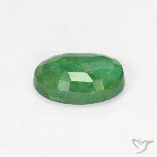 Esmeralda Verde médio Natural 0.49ct, oval, SI