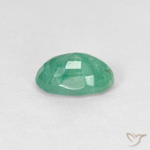 Esmeralda Luz verde Natural 0.52ct, oval, SI