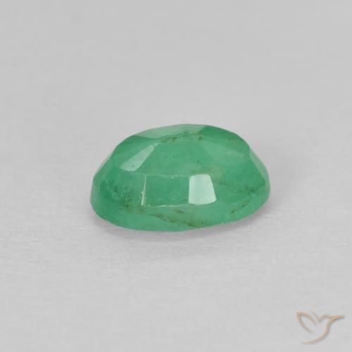 Esmeralda Verde médio Natural 0.49ct, oval, VS-SI