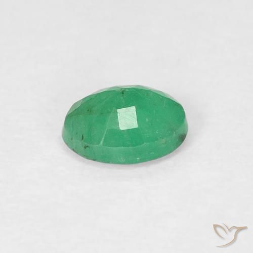 Esmeralda Verde médio Natural 0.32ct, oval, VS