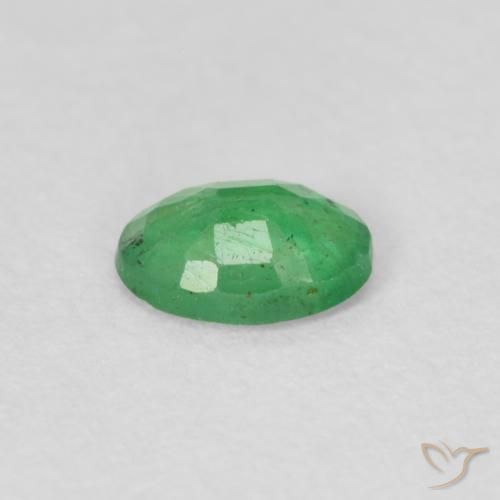 Esmeralda Verde médio Natural 0.34ct, oval, SI