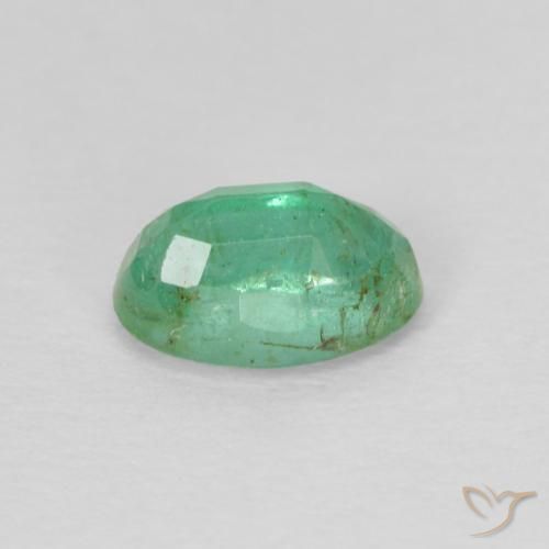 Esmeralda Verde Frio Natural 0.56ct, oval, VS-SI