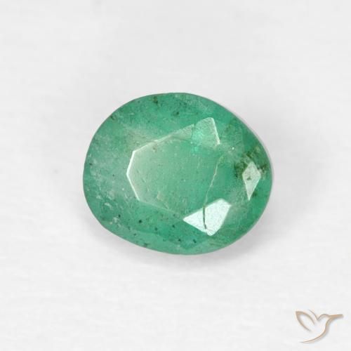 Esmeralda Verde Frio Natural 0.38ct, oval, SI