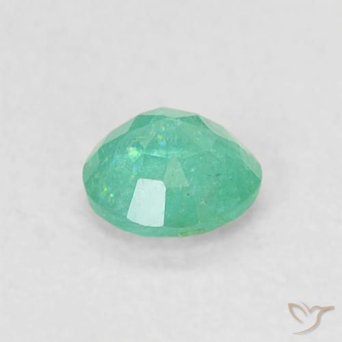 Esmeralda Luz verde Natural 0.18ct, Redondo, SI