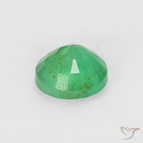 Esmeralda Luz verde Natural 0.19ct, Redondo, SI