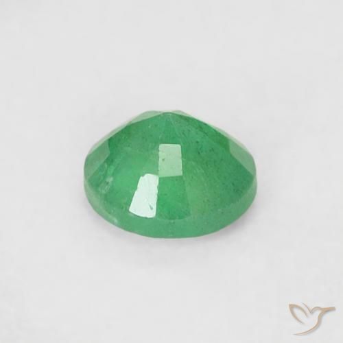 Esmeralda Verde Frio Natural 0.16ct, Redondo, SI
