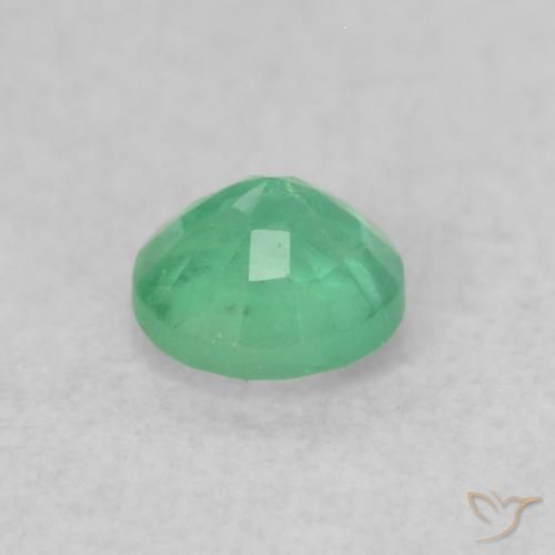 Esmeralda Luz verde Natural 0.18ct, Redondo, SI