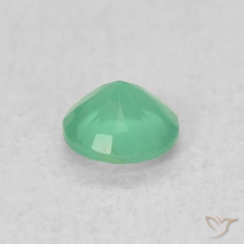 Esmeralda Verde Trevo Claro Natural 0.15ct, Redondo, SI