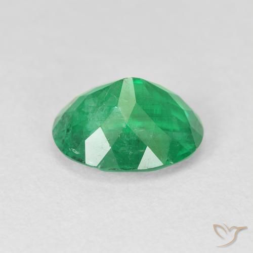 Esmeralda verde intenso Natural 2.38ct, oval, VS-SI
