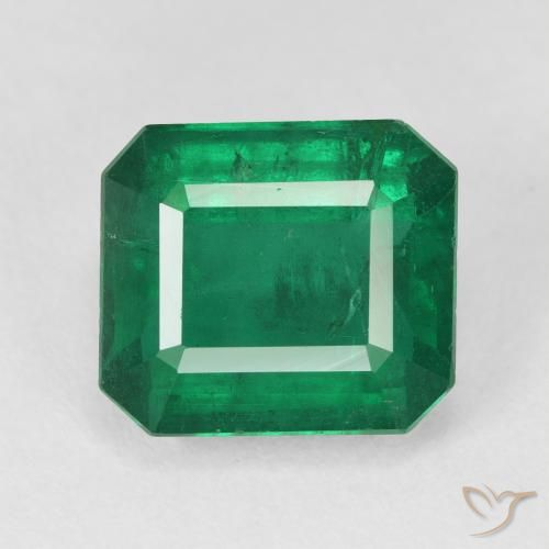 5.91ct Natural verde escuro Esmeralda, Corte Esmeralda, VS-SI