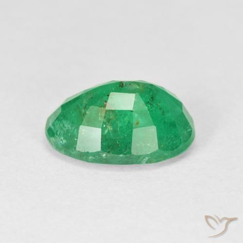 Esmeralda Verde médio Natural 3.38ct, oval, VS-SI