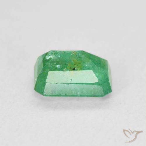 Esmeralda Verde médio Natural 0.93ct, Corte Octógono / Esmeralda, SI-I1