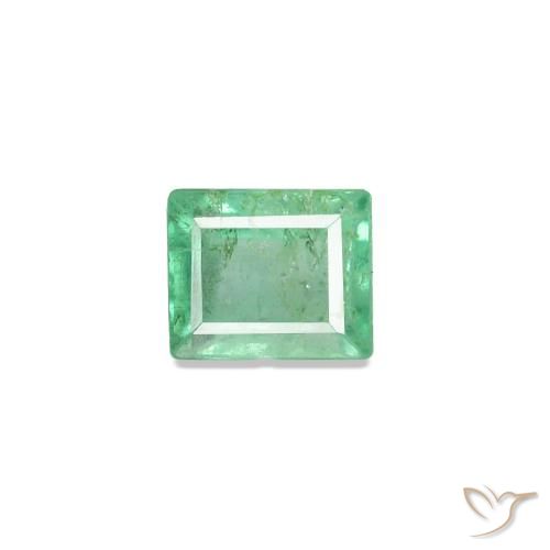 0.15ct verde esmeralda, baguete, SI