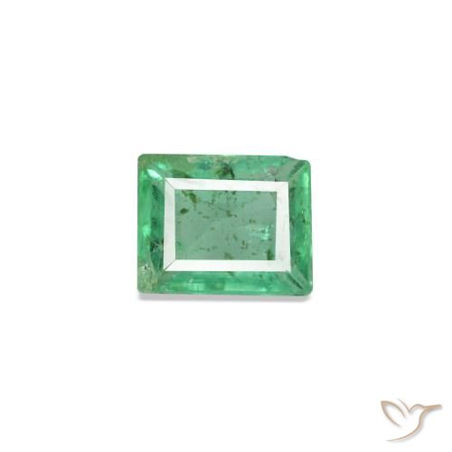 0.15ct verde esmeralda, baguete, SI