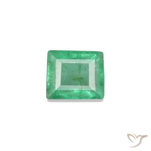0.11ct verde esmeralda, baguete, SI