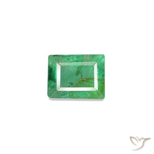 0.13ct verde esmeralda, baguete, SI